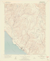 Davenport 1955 topographic map thumbnail