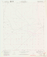 Deadman Lake SW 1955 topographic map thumbnail
