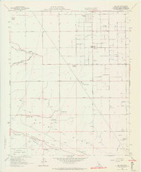 Del Sur 1958 topographic map thumbnail