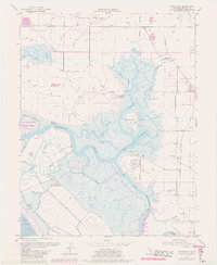 Denverton 1953 topographic map thumbnail
