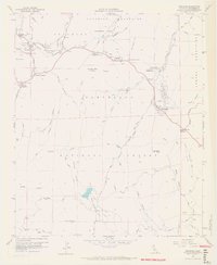 Descanso 1960 topographic map thumbnail