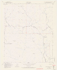 Devils Heart Peak 1943 topographic map thumbnail