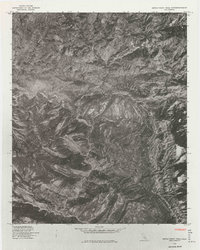 Devils Heart Peak 1976 topographic map thumbnail