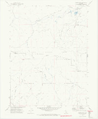 Diamond Mtn 1972 topographic map thumbnail
