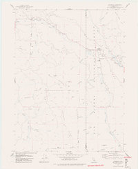 Dinsmore 1977 topographic map thumbnail