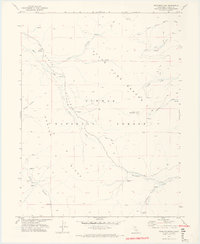 Dixie Mountain 1972 topographic map thumbnail