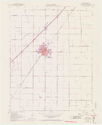 Dixon 1952 topographic map thumbnail