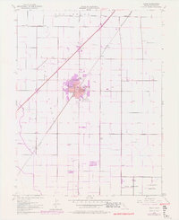 Dixon 1952 topographic map thumbnail