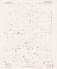 Dogtooth Peak 1982 topographic map thumbnail