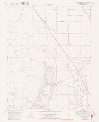 Domengine Ranch 1956 topographic map preview
