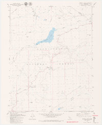 Donnell Lake 1979 topographic map thumbnail