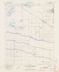 Dos Palos 1956 topographic map thumbnail