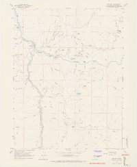 Dos Rios 1967 topographic map thumbnail