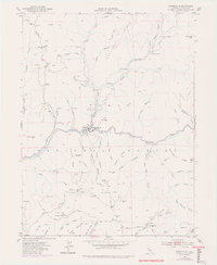 Downieville 1951 topographic map thumbnail