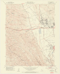 Dublin 1953 topographic map thumbnail