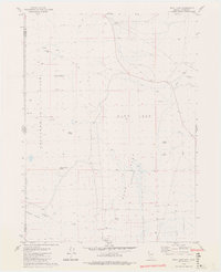 Duck Lake 1979 topographic map thumbnail