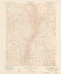 Duckwall Mtn 1949 topographic map thumbnail