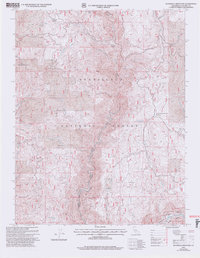 Duckwall Mtn 2001 topographic map thumbnail