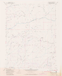 Duncan Peak 1952 topographic map thumbnail