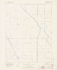 Dunnigan 1953 topographic map thumbnail