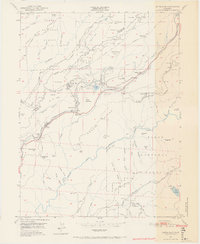 Dutch Flat 1950 topographic map thumbnail