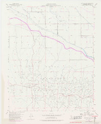 East Elk Hills 1954 topographic map thumbnail
