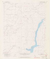 El Cajon Mountain 1955 topographic map thumbnail