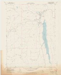 Elk Creek 1968 topographic map thumbnail