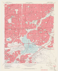El Monte 1966 topographic map thumbnail