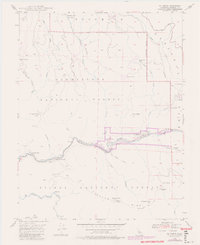El Portal 1947 topographic map preview