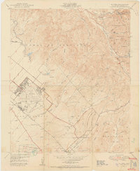 El Toro 1950 topographic map thumbnail