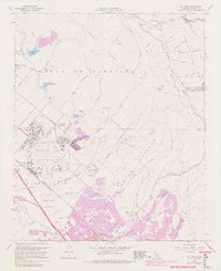 El Toro 1968 topographic map thumbnail