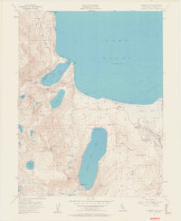 Emerald Bay 1955 topographic map thumbnail