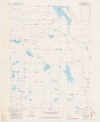 English Mtn 1983 topographic map thumbnail