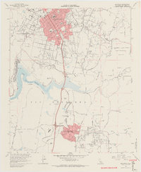 Escondido 1968 topographic map thumbnail