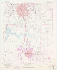 Escondido 1968 topographic map thumbnail