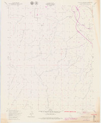 Espinosa Canyon 1949 topographic map thumbnail