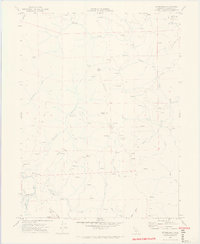 Ettersburg 1969 topographic map thumbnail