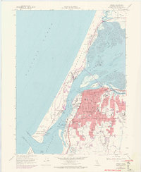 Eureka 1958 topographic map thumbnail