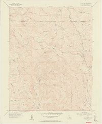 Eylar Mtn 1955 topographic map thumbnail