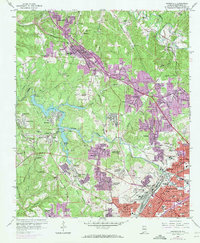Adamsville 1959 topographic map thumbnail