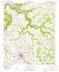 Albertville 1947 topographic map thumbnail