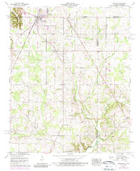 Ardmore 1958 topographic map thumbnail