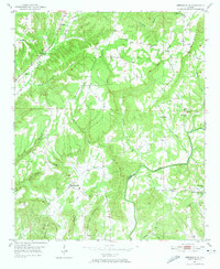 Arkadelphia 1951 topographic map thumbnail