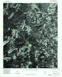 Arkadelphia 1975 topographic map thumbnail