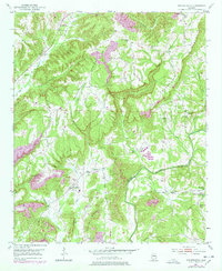Arkadelphia 1951 topographic map thumbnail