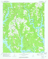 Arley 1969 topographic map thumbnail