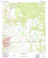 Atmore 1960 topographic map thumbnail