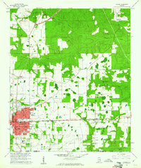 Atmore 1960 topographic map preview