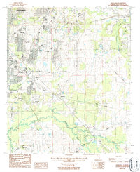 Barachias 1987 topographic map thumbnail